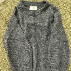 Everlane Charcoal Women's Turtleneck Sweater